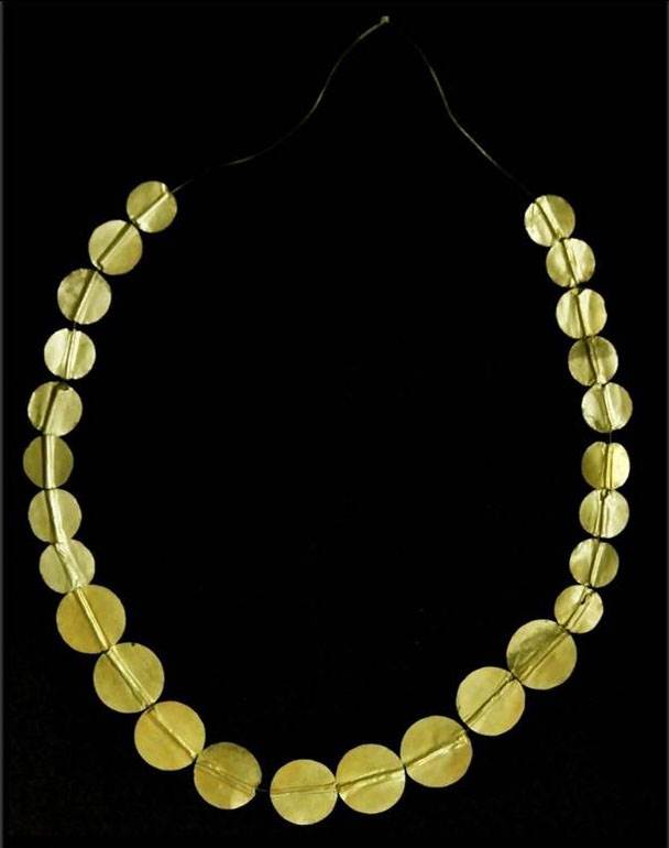Gold Axial Beads, Khirsara